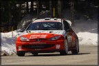 Mitico... De Cecco con la sua 206WRC!