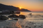 Bagno al tramonto..