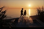 Run at sunset