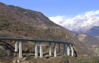Autostrada di montagna.
