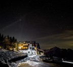 Paesaggio notturno sul passo Cereda