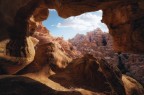 Le particolari formazioni rocciose del Wadi Rum, in Giordania