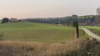 La lunga stradina cipressata..