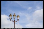 Una immagine di un lampione sulla spianata davanti al Palazzo Reale di Rabat in Marocco (un assaggio poco marocchino delle foto in arrivo su questo particolarissimo Paese)