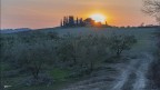 Il  sorgere del sole..