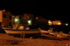 Barche di pescatori sulla spiaggetta dello scalo vecchio a Marettimo.