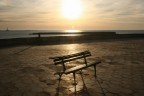 Panchina al tramonto Panchina al tramonto