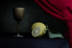 Limoni e bicchiere