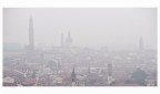 Vicenza, vista da Monte Berico. Febbraio 2023