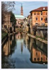 Vicenza, vista da Ponte Furo. Marzo 2023