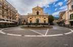 Piazza del duomo. Cava de' Tirreni.