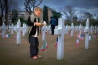 Presso Cimitero Americano di Nettuno