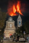 Etna - Eruzione del 02/2022 su Belpasso (CT)