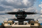 Eliporto sulla pista della fabbrica Lingotto   .... Era in uso dall'Avv. Agnelli per le emergenze ....ora in disuso   (credo)