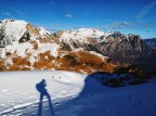 Monte Gramolon 1813m. Piccole Dolomiti. Febbraio 2024