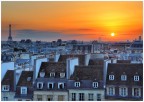 Vista dalla terrazza del Centre Pompidou. Agosto 2023