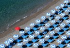 Ombrelloni a Positano