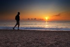 Autoscatto marino all'alba