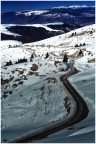strada 'Generale Cadorna al Monte Grappa' in veste invernale