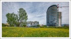 Nuova edilizia in periferia di Pisa, zona Cisanello.