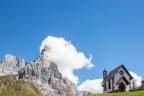 Cimon della Pala e Chiesetta a Passo Rolle