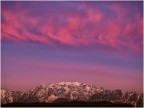 alba sulle Piccole Dolomiti innevate alba sulle Piccole Dolomiti innevate