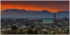 Vista da Monte Berico. Una serata di febbraio 2026
