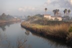 La "lupa di mare" � un fenomeno meteorologico molto frequente al sud, in prossimit� della primavera. 
Si forma quando la massa di aria calda e umida scorre sopra la superficie del mare fredda, condensando in una fitta nebbia che riduce drasticamente la visibilit� e si insinua anche nell'entroterra per alcuni chilometri.
Dopo che il sole si leva, la lupa si dirada lentamente e restituisce il paesaggio ai nostri occhi, un poco alla volta.