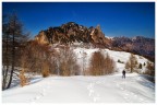 In compagnia di mio figlio ormai sulla Cima Campogrosso 1500m, Piccole Dolomiti. Obiettivo 7artisan 10mm pancake f3,5. Marzo 2026