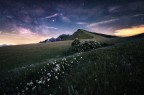 Timeblending ai Piani di Ragnolo, Monti sibillini, Marche