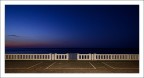Confini all'alba di un giorno d'agosto.