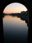 Tramonto dal ponte