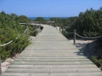 passerella verso il mare