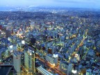 Panorama di Yokohama al tramonto...