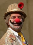 Clown in strada