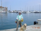 Antonella a Porto S.Stefano con Dolly