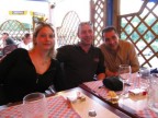 Daniela, Sabo e Sabino.