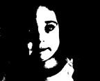 bambina bianco e nero