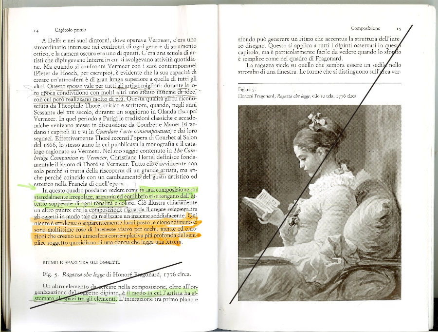 4 - Mary Acton a proposito di Giovane donna in azzurro che legge una lettera di Jan Vermeer  Einaudi editore.jpg