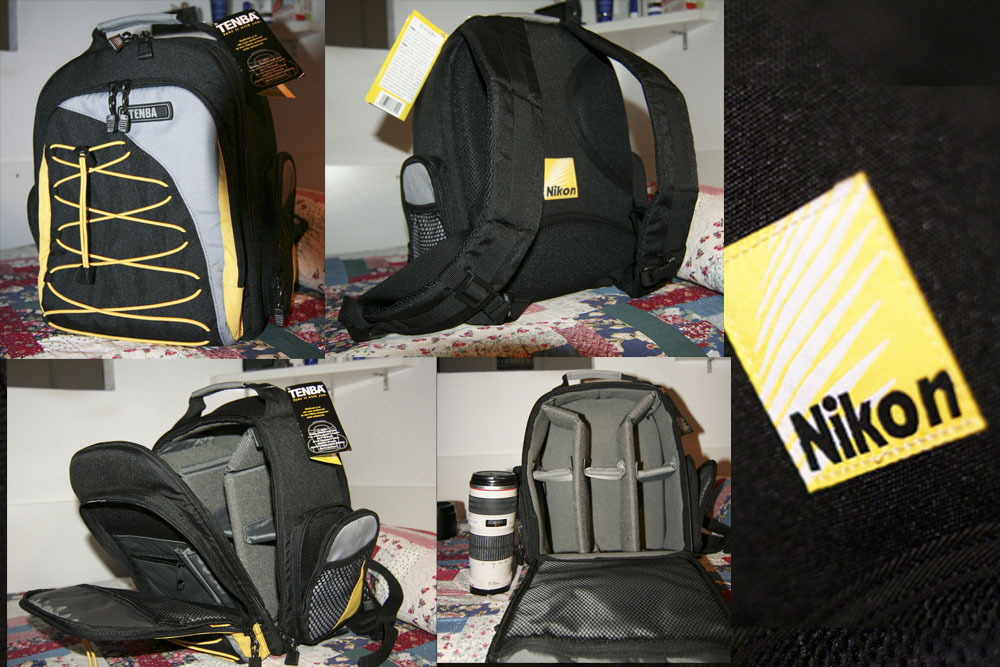 Zaino nikon sales